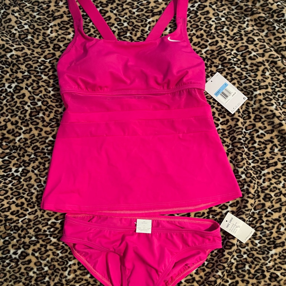 Women’s Pink Swim Suit size M  Nike